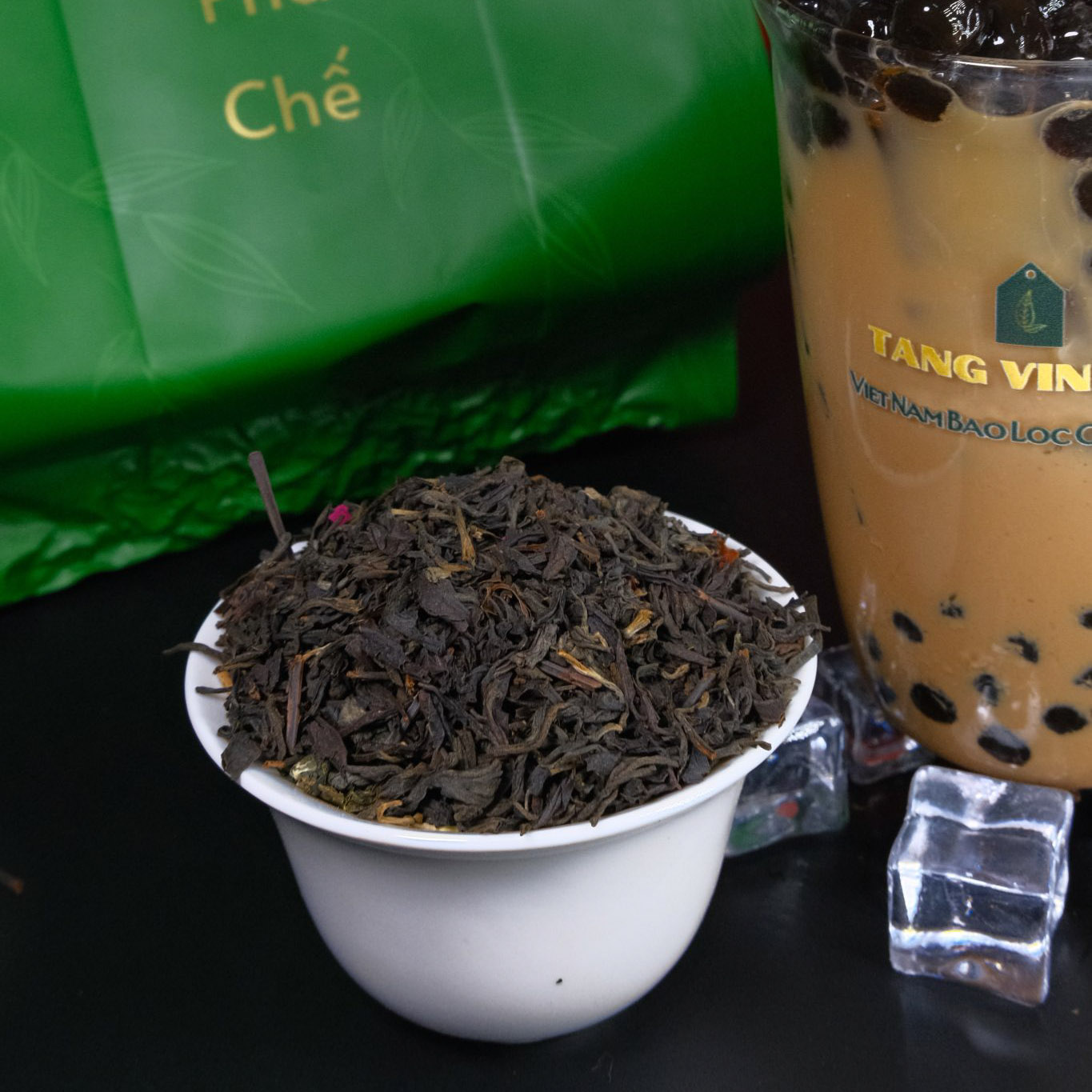 Hồng Trà Nguyên Lá - Trà Pha Chế - Hình ảnh 2