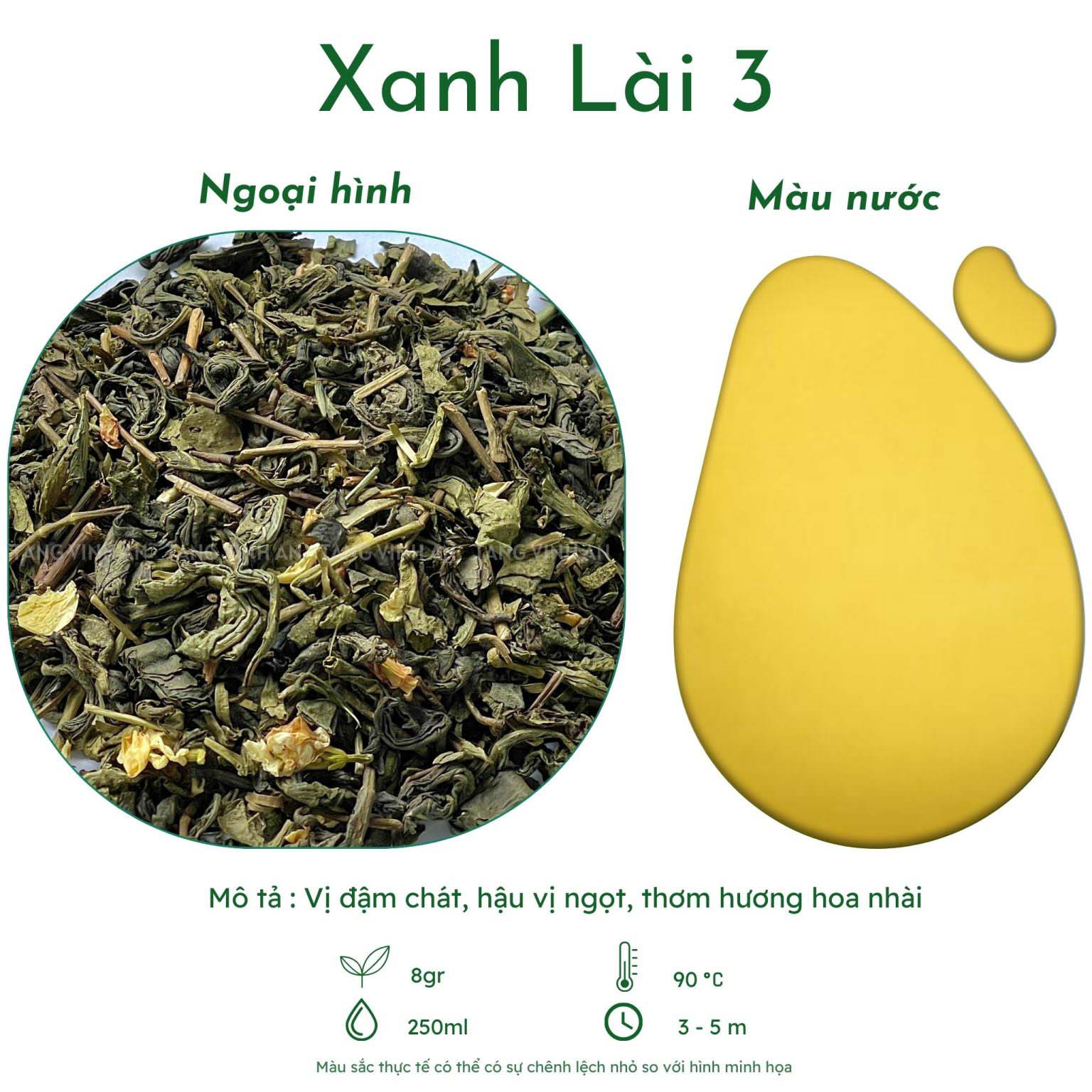Trà Xanh Lài 003 - Trà Pha Chế