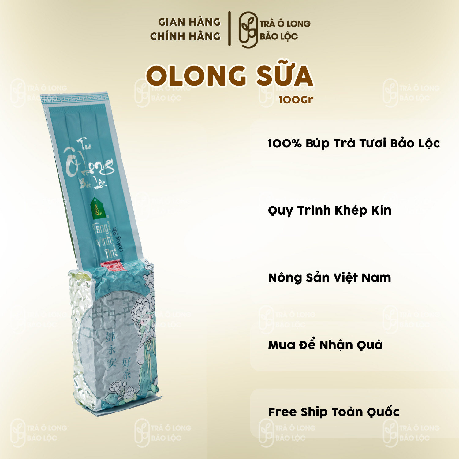 Trà Olong Sữa